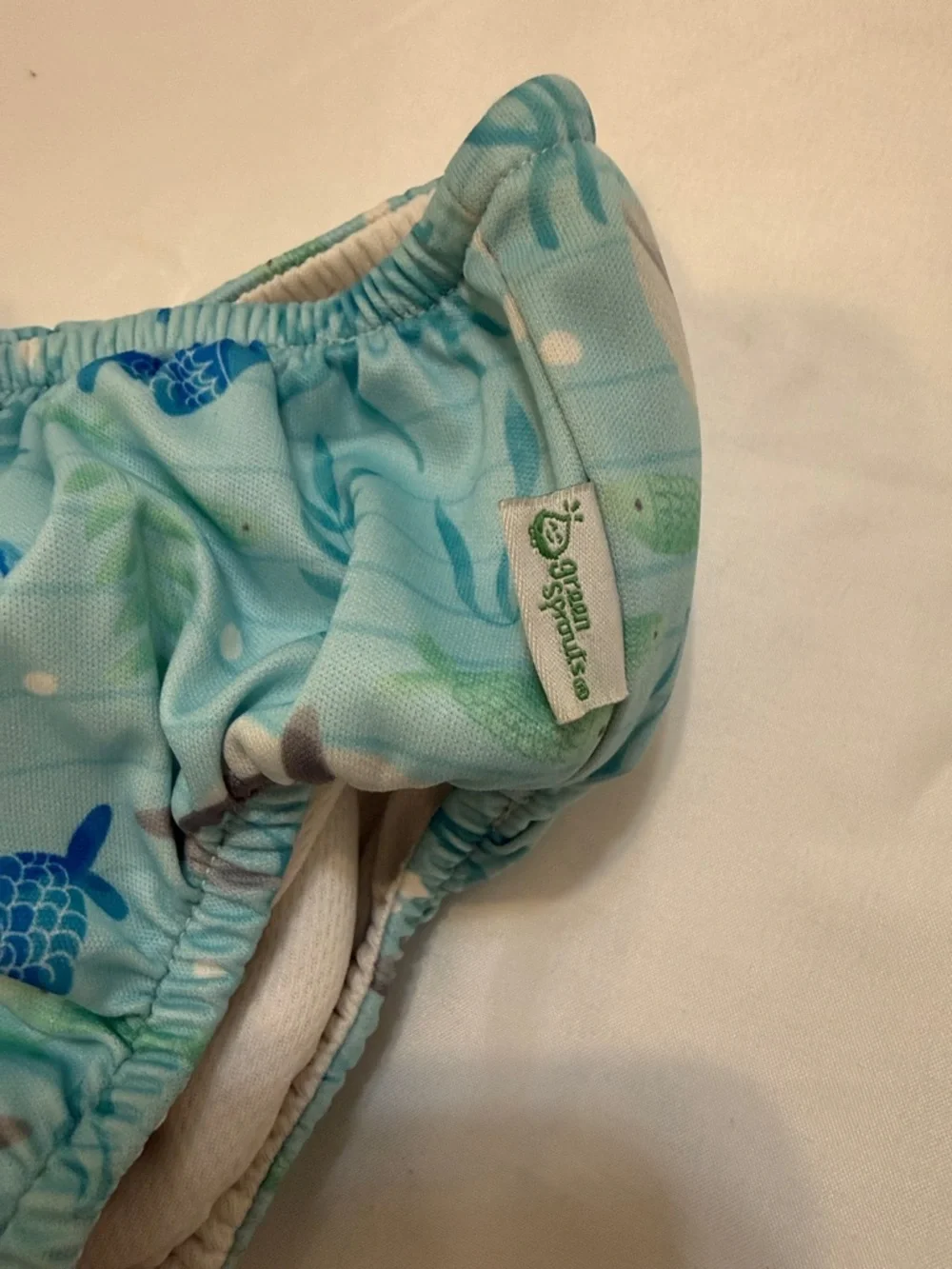 Swim Diaper Bundle Cover Set for Kids - Blue Whale & Sea Life Prints